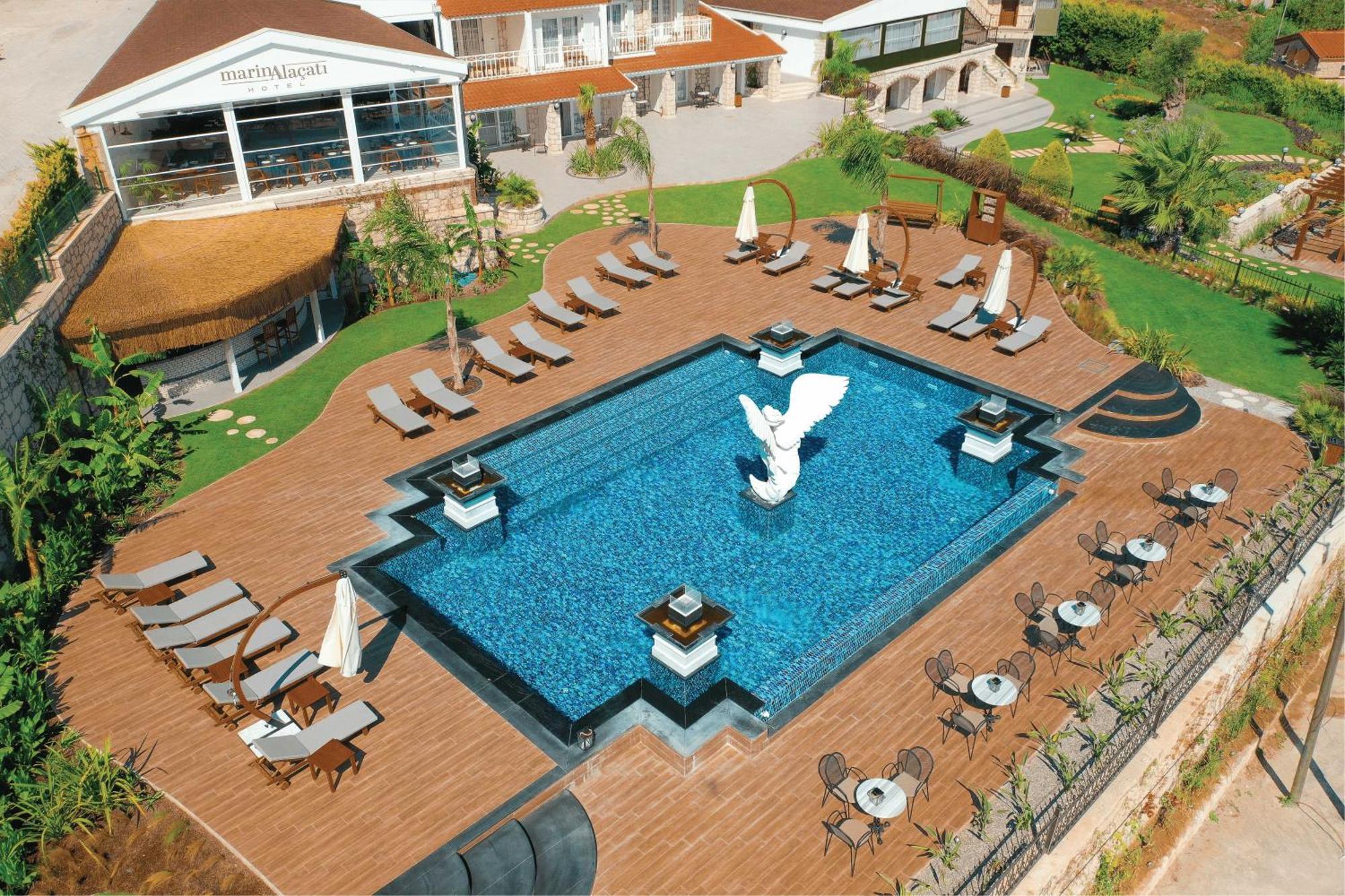 Marin Alacati Hotel Bagian luar foto